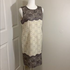 LOFT lace-trimmed Dress